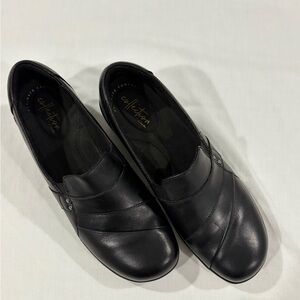 Clarks Black Women's Loafers